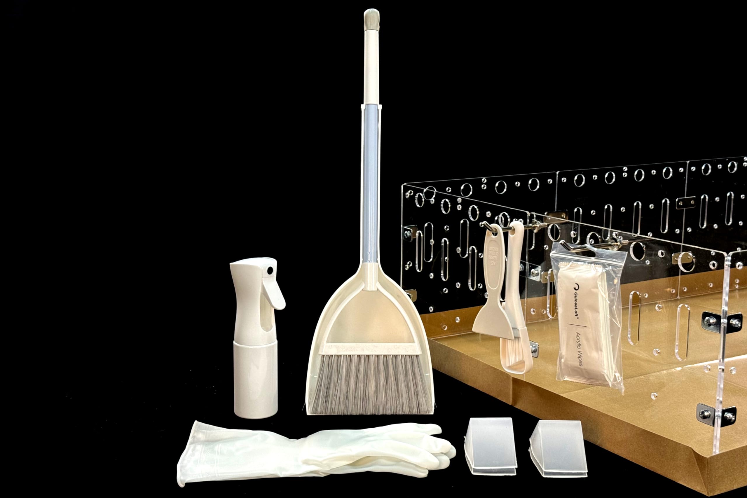 GuineaLoft™ 8-in-1 Cleaning Kit - The Ultimate Collection of Guinea Pig Cage Cleaning Tools Curated by Seasoned Owners - E...