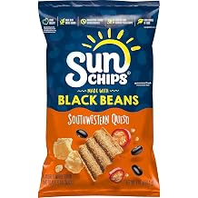 SunChips Made With Black Beans Southwestern Queso, 7 Oz