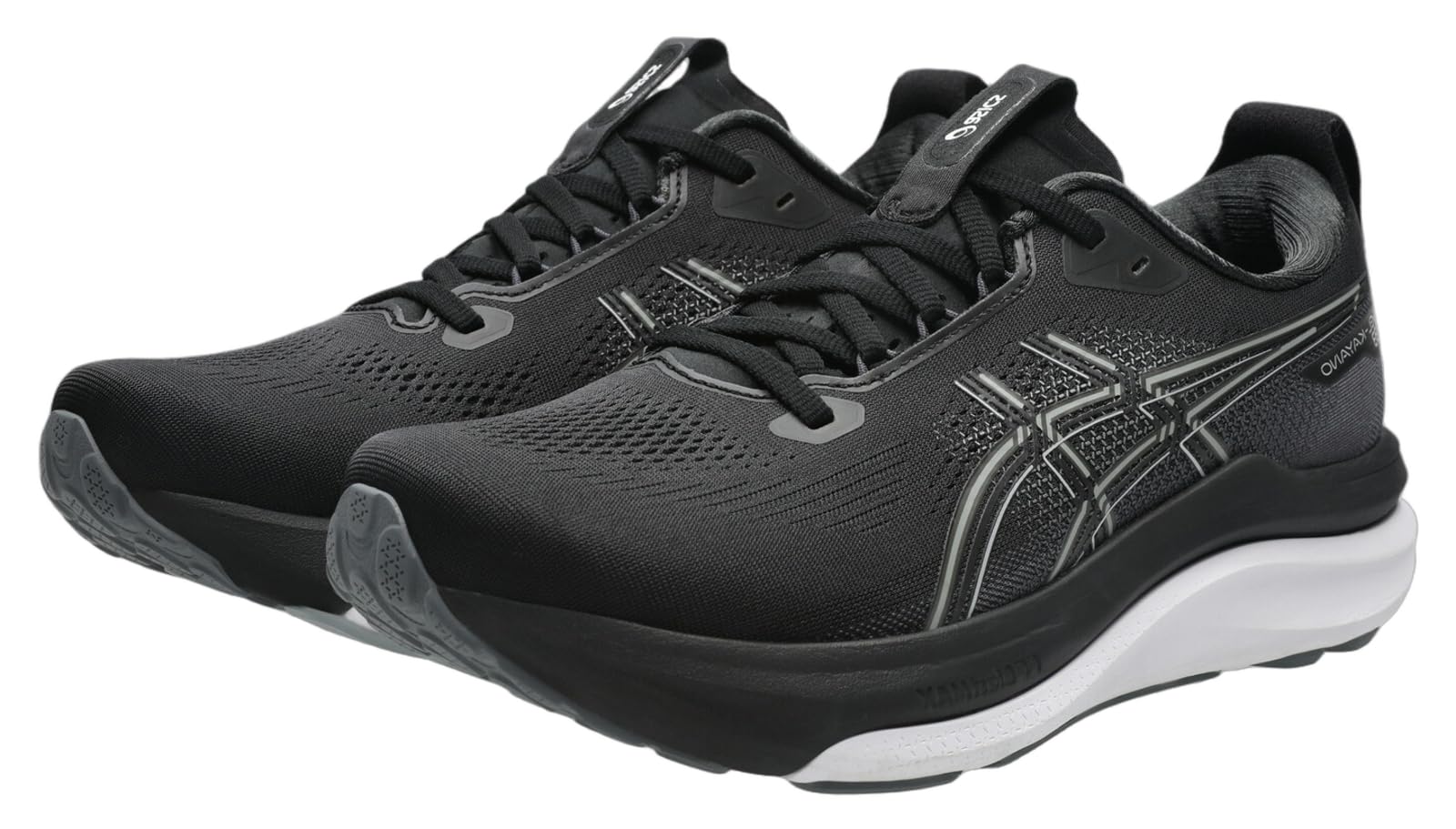 Asics Men's Black Gel-Kayano 33 Running Shoes in Size 9.5, Sports Direct