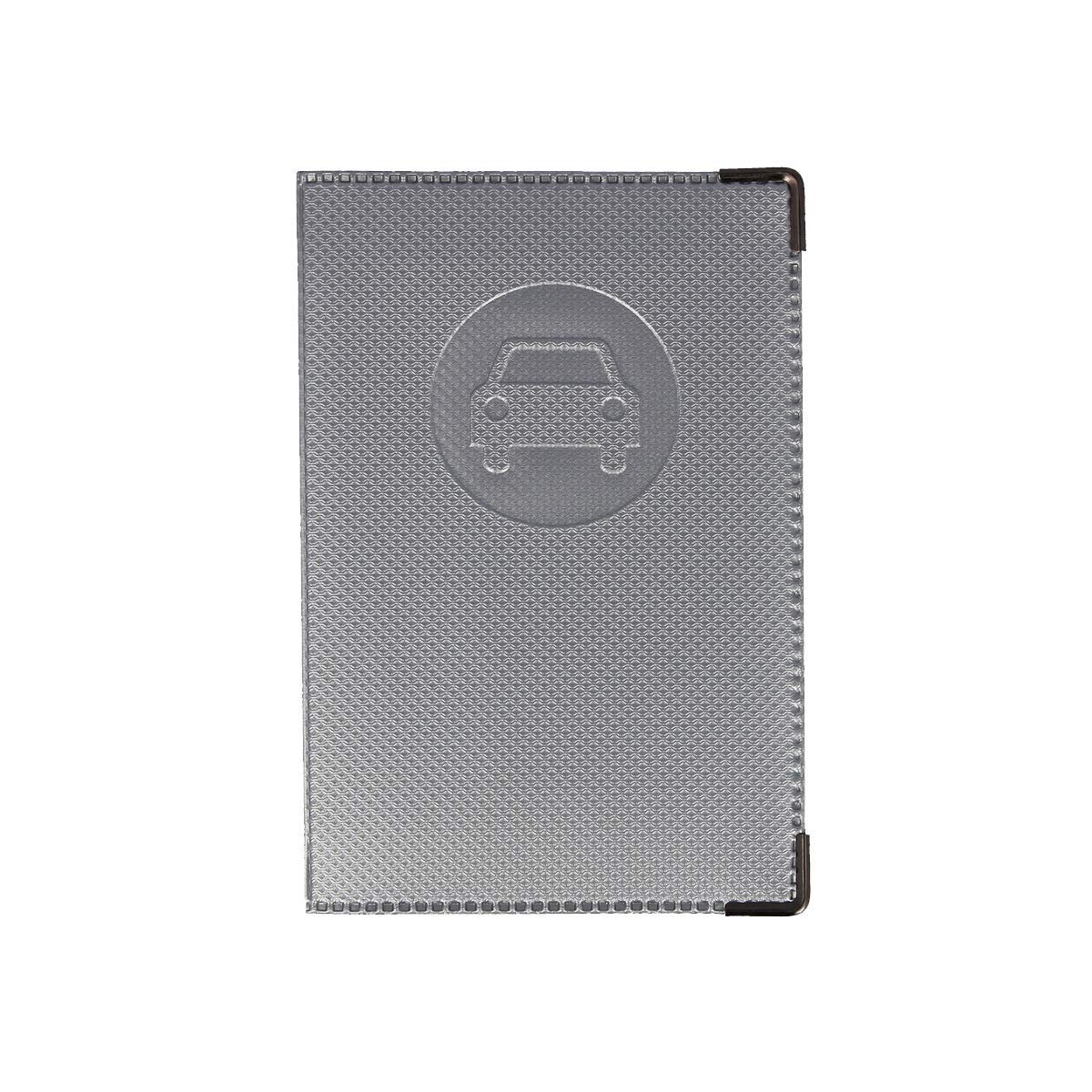 Porte-documents Voiture Color Pop – Étui PVC Plat Pour Carte Grise, Assurance Et Permis – Fabriqué En France, Design Vert D’eau, 13,8 X 9 X 0,5 Cm