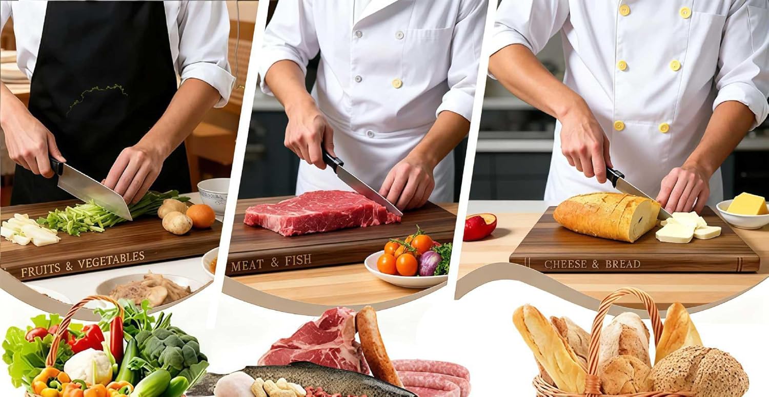 Cutting boards that look like booksCreative Solid Wood Book-Style Cutting Board Set Three-Piece Kitchen Cutting Board Set for Organization book cutting board set wooden cutting board library