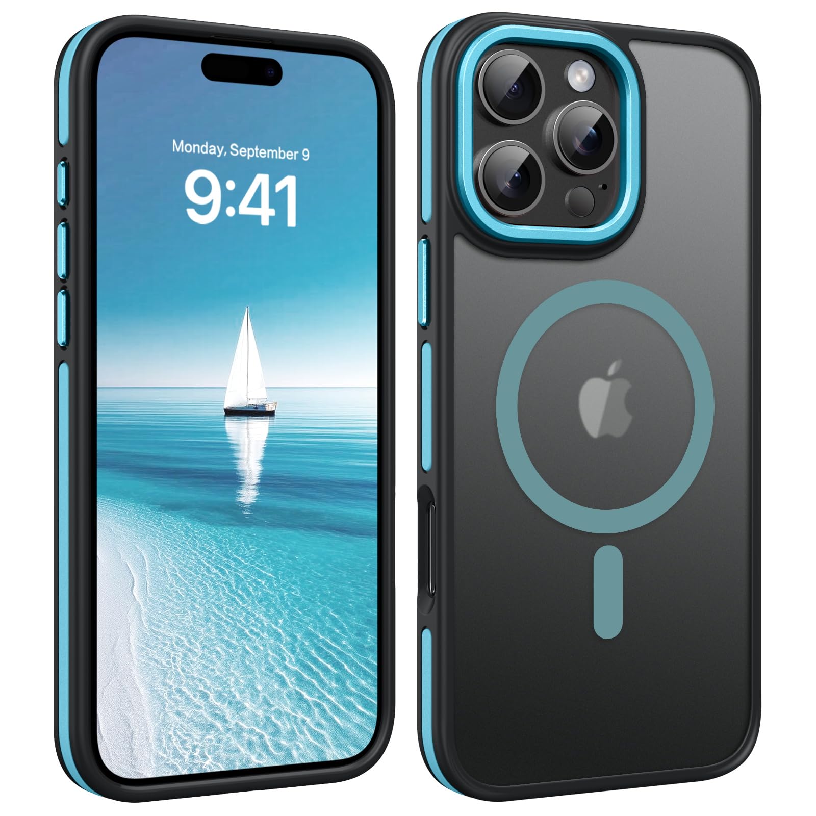 Telaso Magnetische für iPhone 16 Pro Max Hülle, kompatibel m