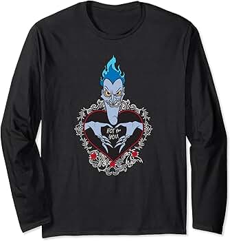 ディズニー　ヘラクレス　ヴィランズ　ハデス両面プリント　ロンT 長袖Tシャツ Amazon | ディズニーヴィランズ ハデス ヘラクレス ホット