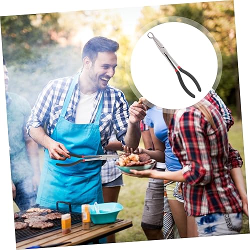 Miniatura 5 de Housoutil Alicates extendidos de 11 pulgadas que reparan curvas dentadas cónicas para áreas de difícil acceso