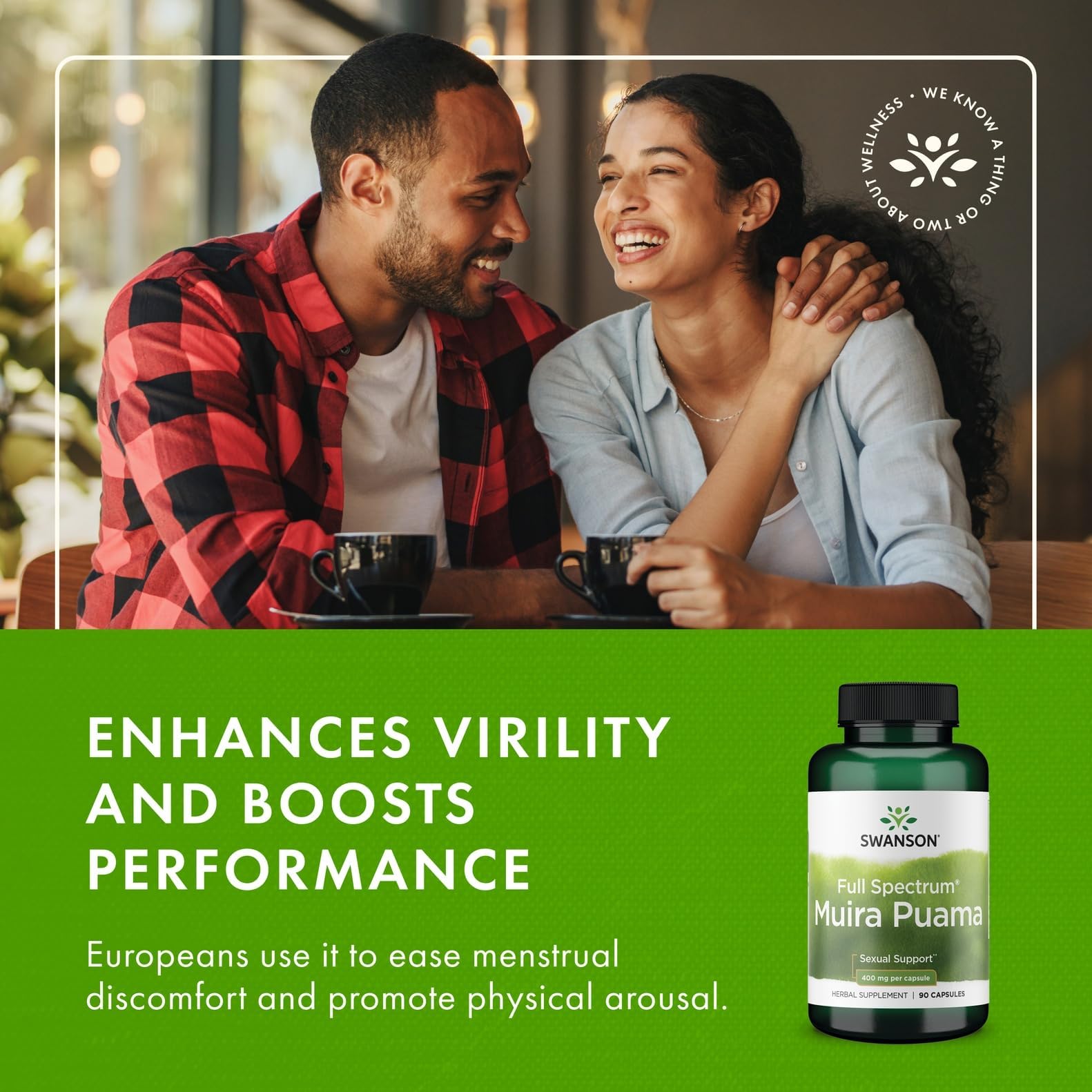 Swanson Muira Puama Root Sexual Health Supplement, 400 mg, 90 Capsules — Amazon image 6