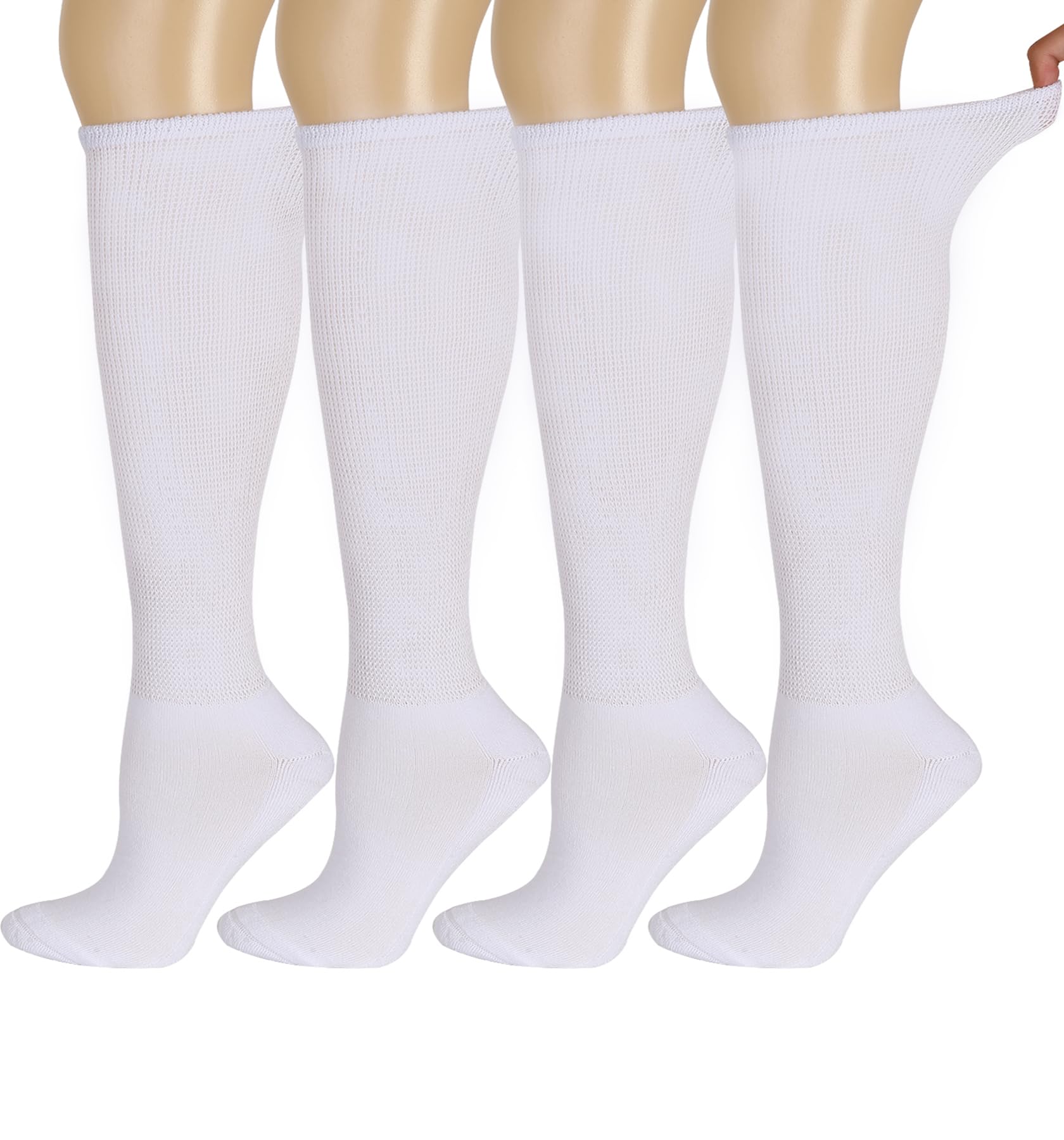 Bamboo Rayon Knee High Diabetic Socks