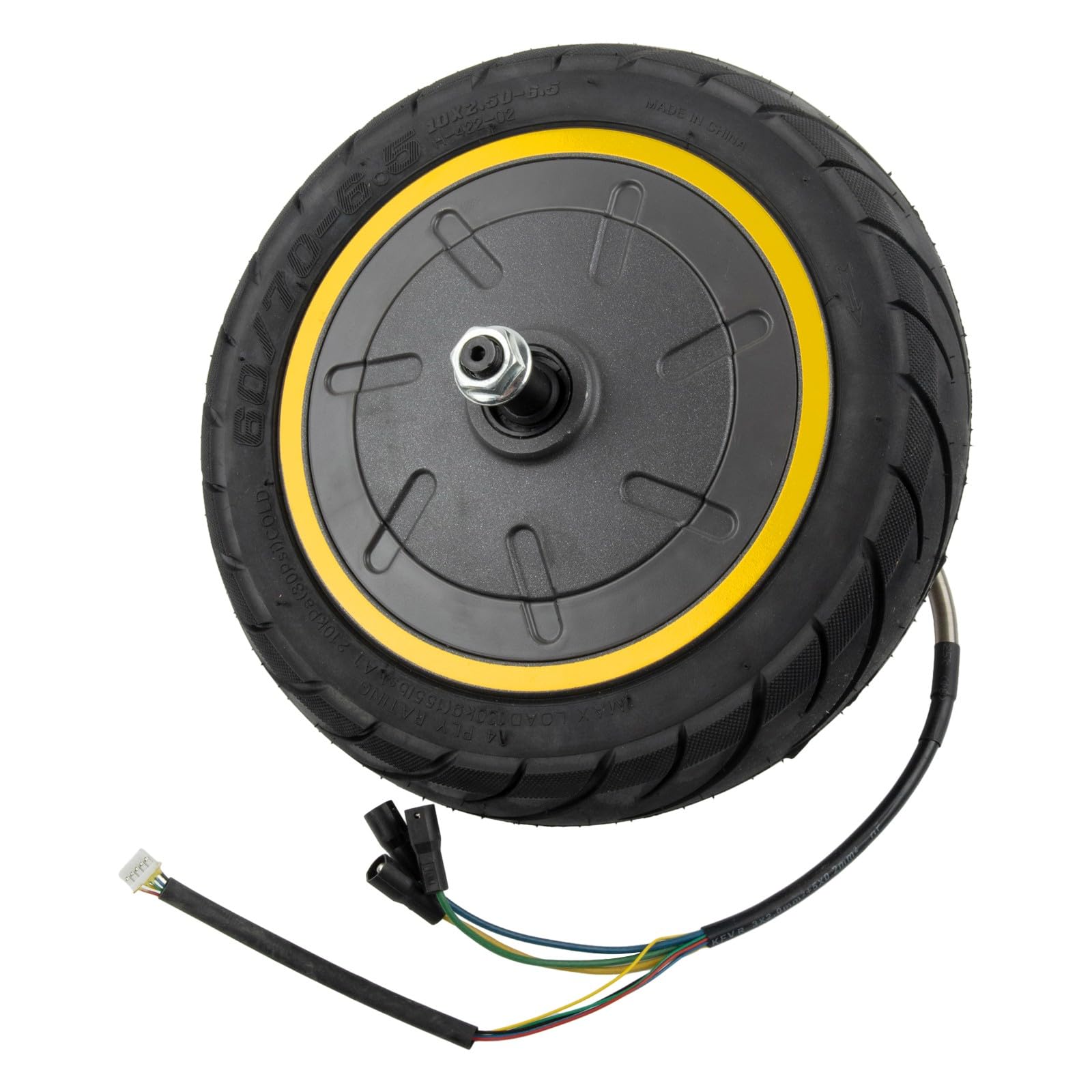 Lecreatekit Roue de moteur arrière 36 V 350 W pour Segway pour ninebot MAX - Moteur de rechange en caoutchouc et métal haute résistance