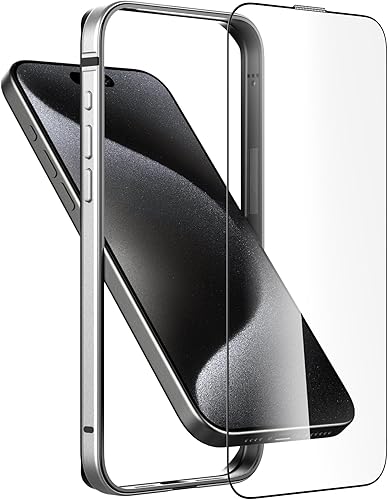 Miniatura 1 de Funda delgada de metal para iPhone 15 Pro de 6.1 pulgadas, interior de TPU suave + parachoques chapado en metal, compatible con carga inalámbrica,