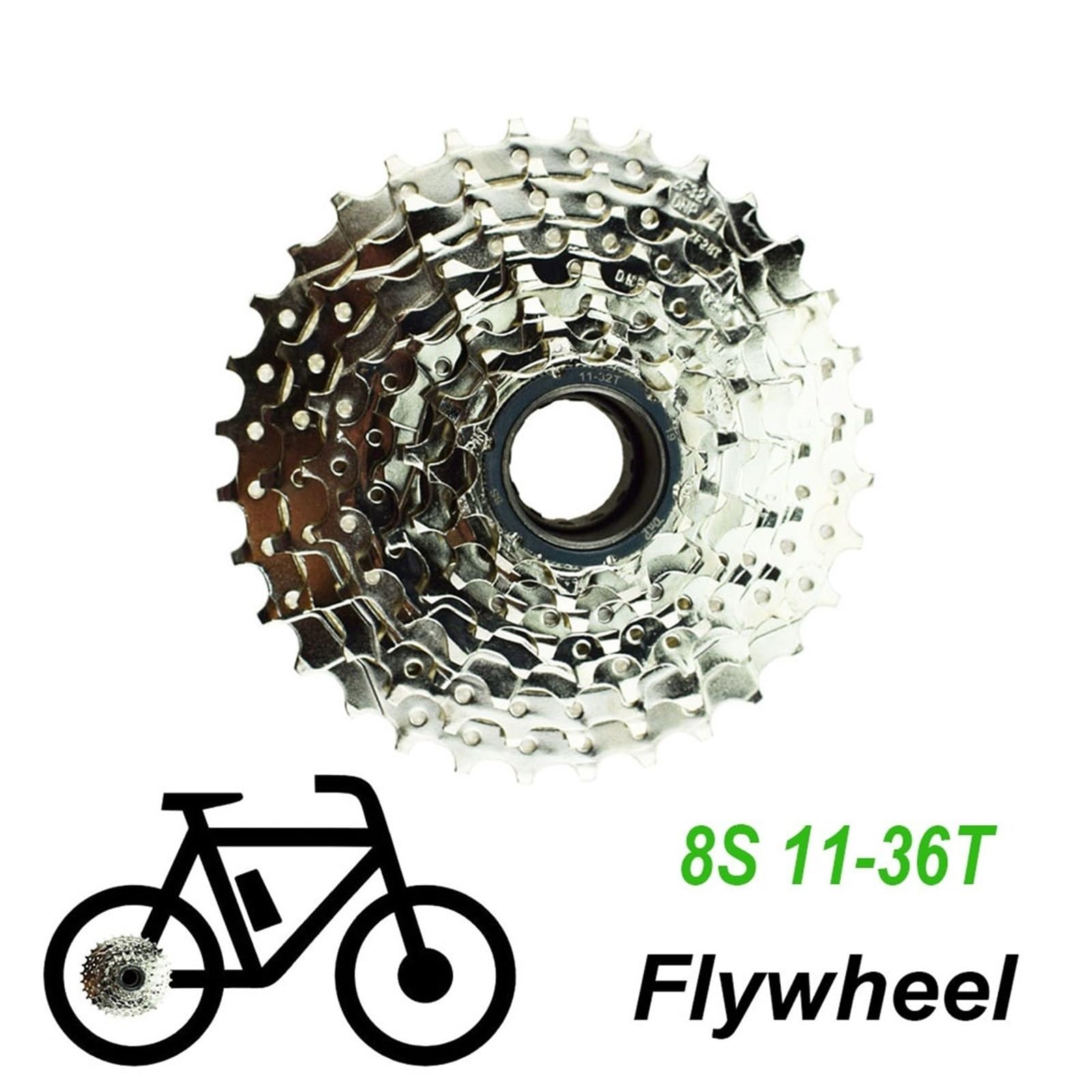ROAD Cassette Teeth Pasuje do roweru DRIFT MANIAC 8-biegowy śrubowy wolnobieg 8S 11-36T gwint wolnobieg