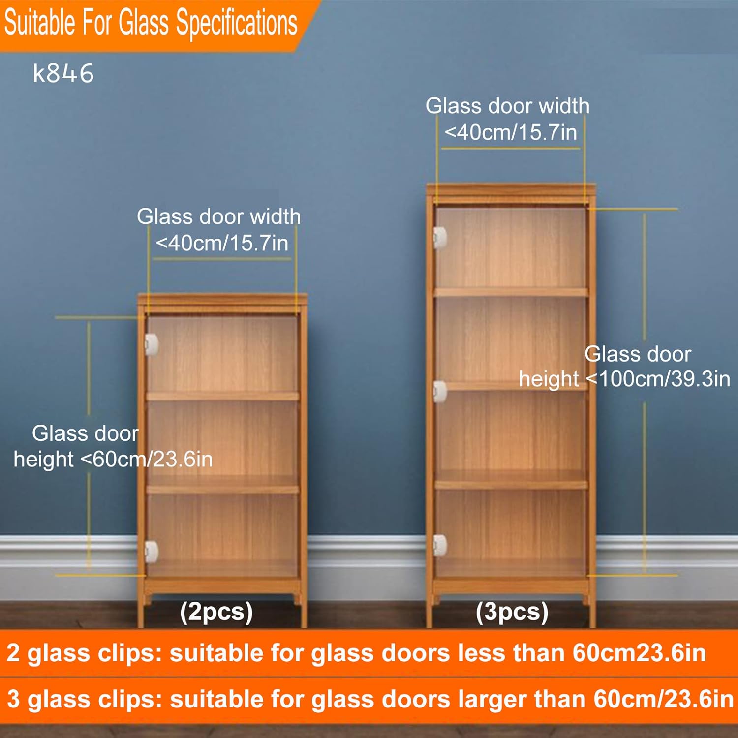 4 Pcs Glass Doors Hinge Cupboard Showcase Wine Cabinet Clamp Ambry Gate Hinges Replacement Parts