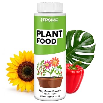 Plant Food - Complete Liquid Fertilizer for Indoor & Outdoor Plants, 8 oz | Balanced Full Spectrum Formula, Simple Feeding, Calcium & Magnesium Added, Kelp & Trace Minerals, Indoor or Outdoor Plants