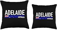 Vista 3 de Adelaide Gifts Adelaide Australia - Almohada (16.0 x 16.0 in), multicolor