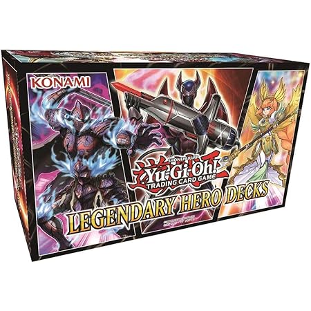 Yu Gi Oh Legendary Hero Decks Deutsch Amazon De Spielzeug