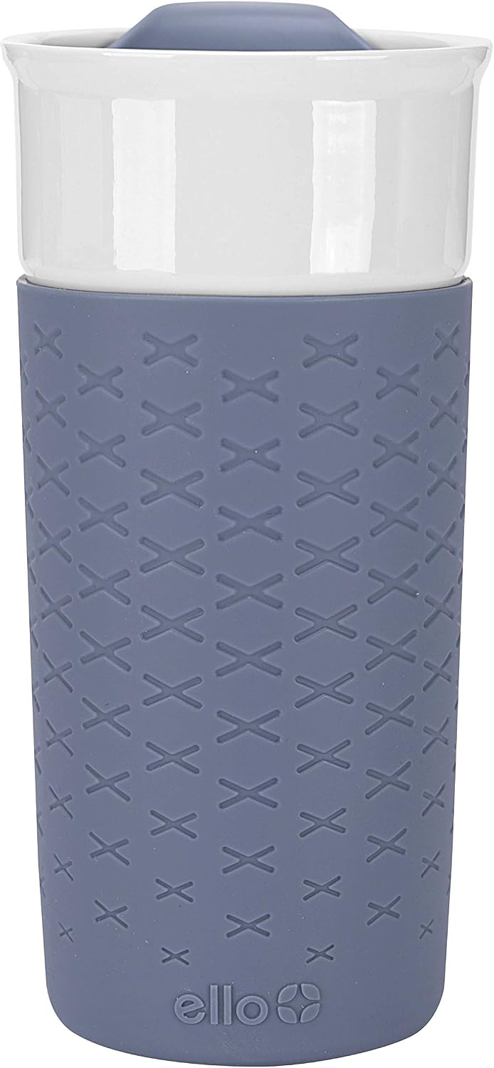 Ello Ogden BPA-Free Ceramic Travel Mug with Lid, 16 oz