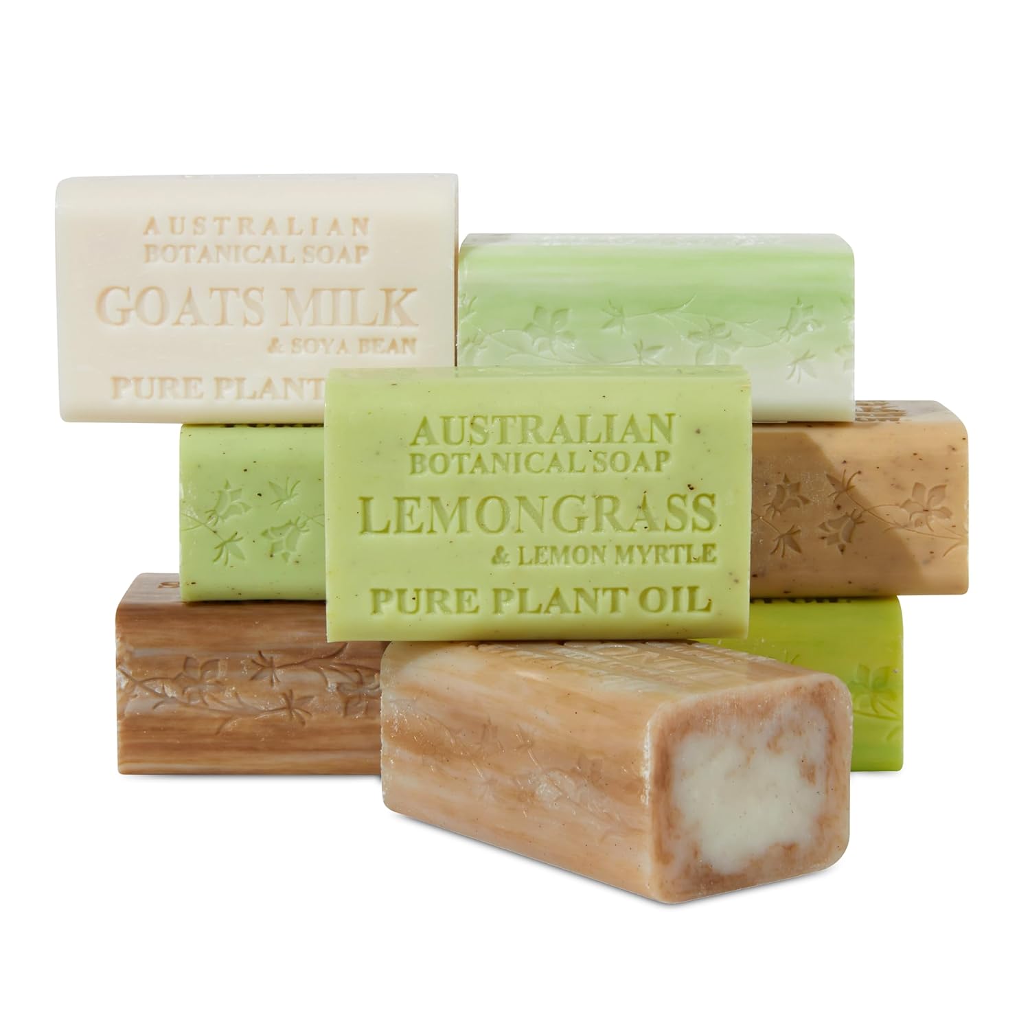 Australian Sandalwood Botanical Soap Bars, 6.6 oz Pack of 8 in Nepal at NPR 10451, Rating 4