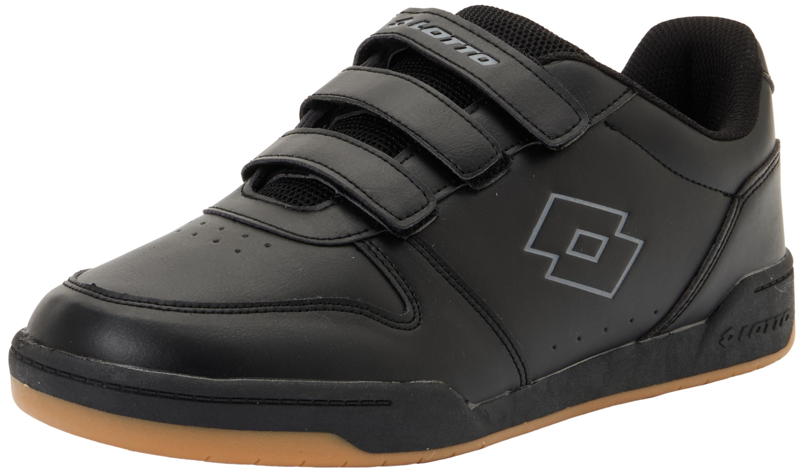 Lotto Style Code: 2400530U TITANIS VL Unisex Trainers, Black Dk Grey, 10.5 UK
