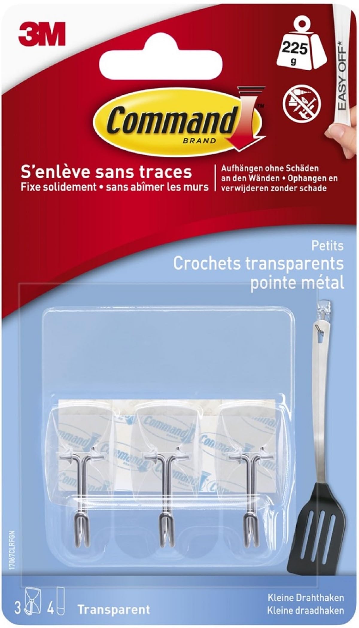 Scotch Crystal Rouleau de ruban 19 mm x 15 m Transparent