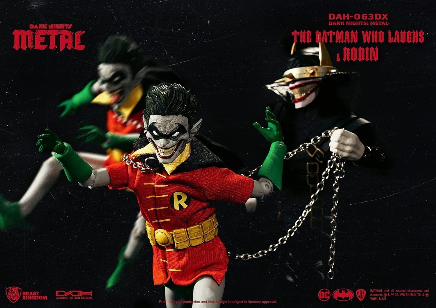 FCBD 2023 Dark Nights Metal: The Batman Who Laughs with Robins DAH-063 DX Action Figure