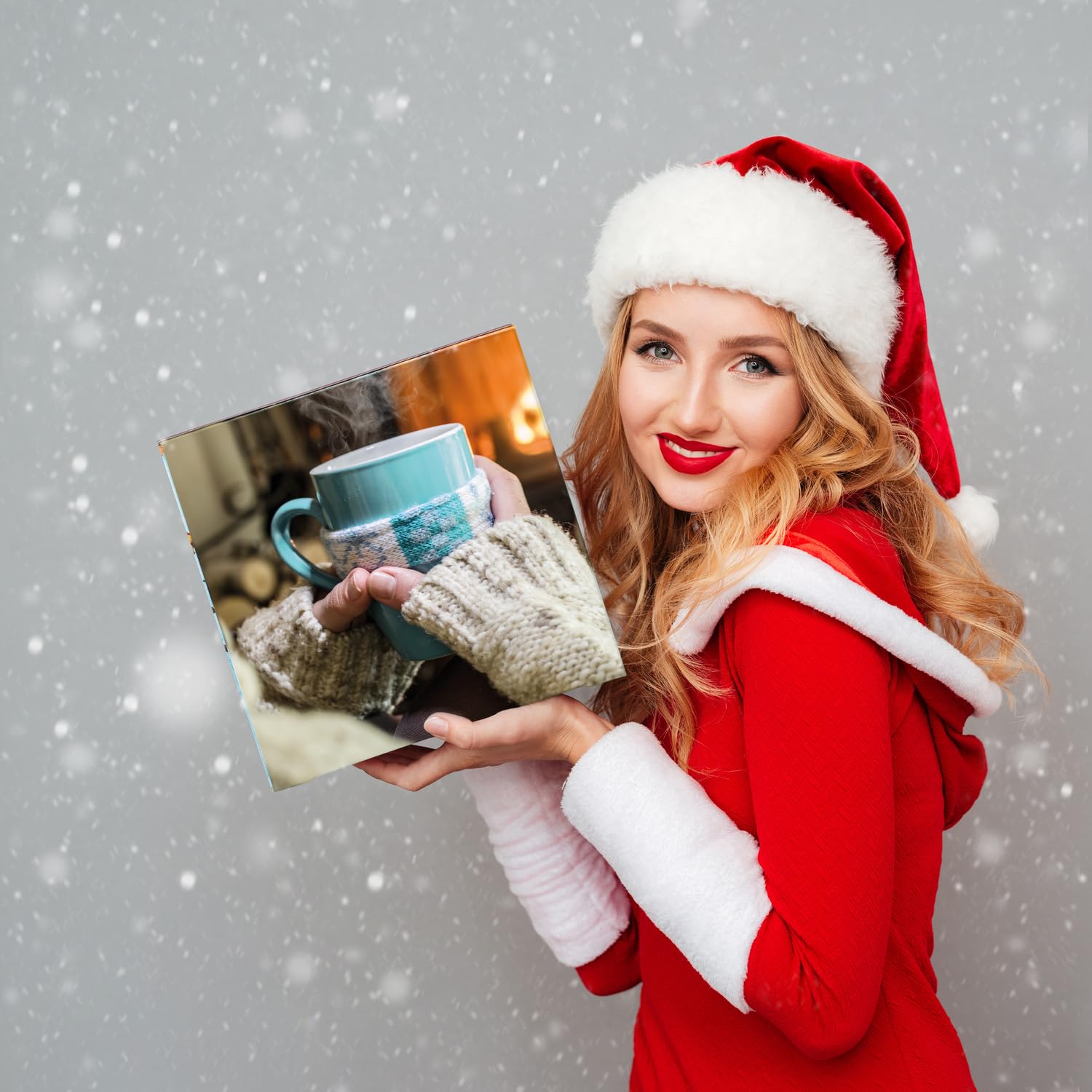 Premium Tee-Adventskalender 2025 mit 24 weihnachtlichen Gourmet-Teesorten, 223 g loser Tee, Geschenk-Idee für Frauen
