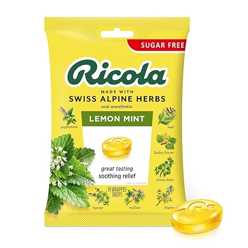 Ricola USA - Funda para garganta herbaria 12 unidades