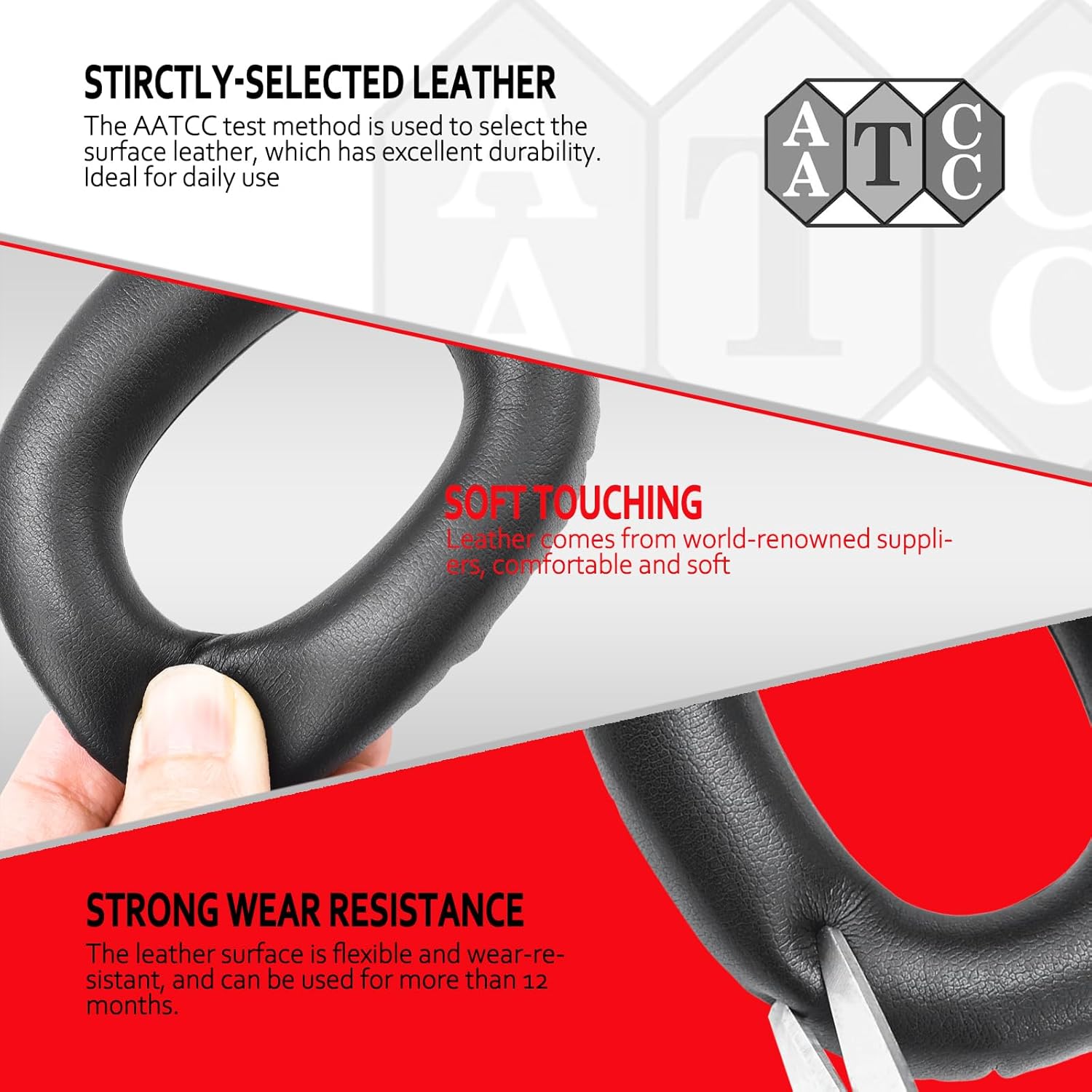 Krone Kalpasmos Marshall Monitor II Headphones Pads – Replacement Earpads Compatible with Marshall Headphones Monitor II, Not Fit Monitor I - Image 5