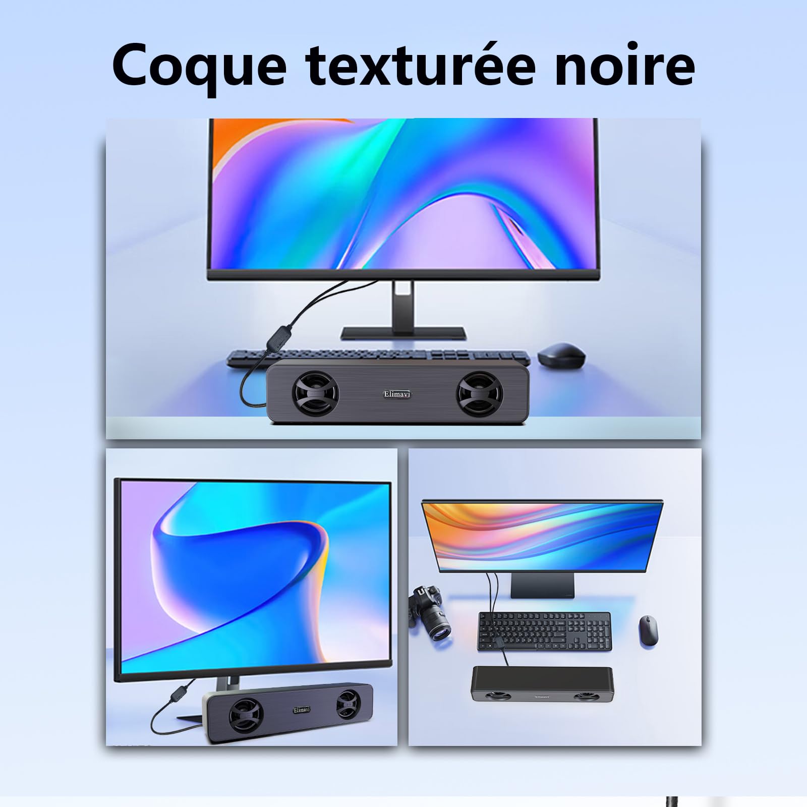 Orow Systèe De Haut-parleurs Ultiédia 2.1 Alienté Par USB Avec