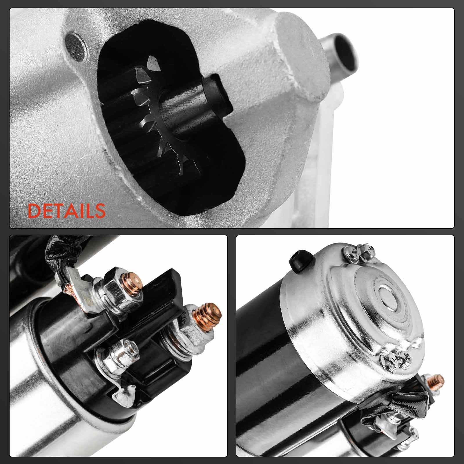 Frankberg Motor de arranque para automóvil Diesel 1,6 KW/12 V/12 Dientes Compatible con M.e.g.a.n.e I Touring Van KA 1.9 DTi Kangoo KC0/1 1.9 dCi 4x4 Replace# 7711134790