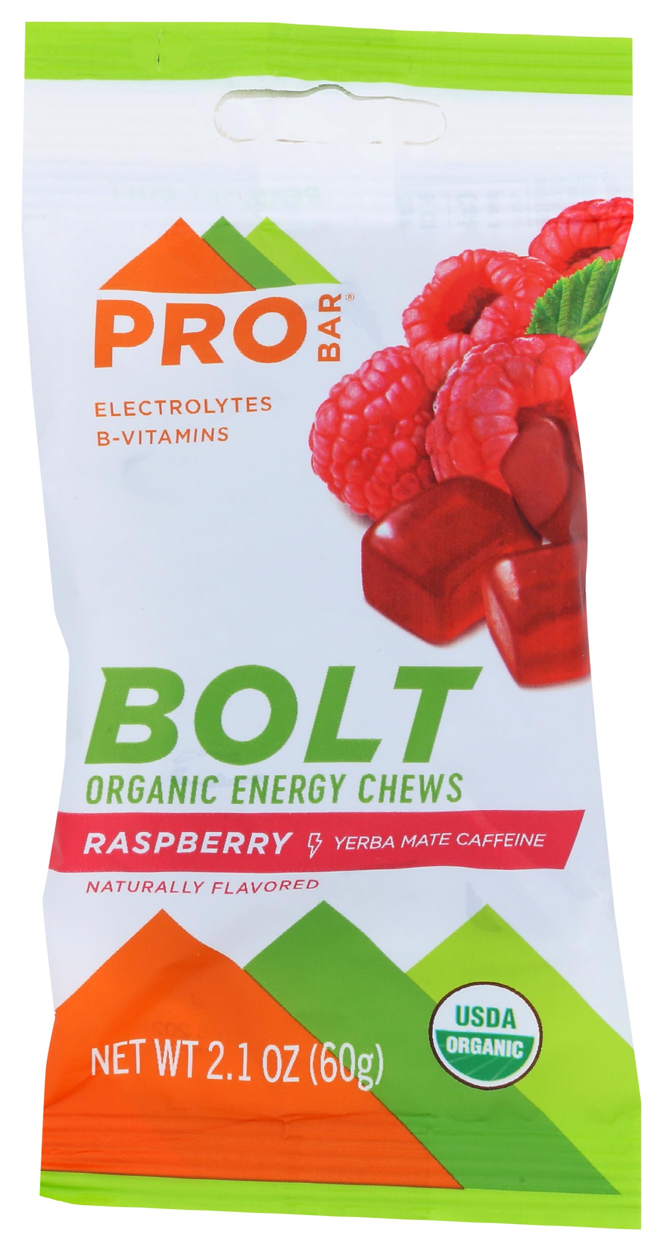 ProBar, Raspberry Energy Chews Organic, 2.1 Ounce