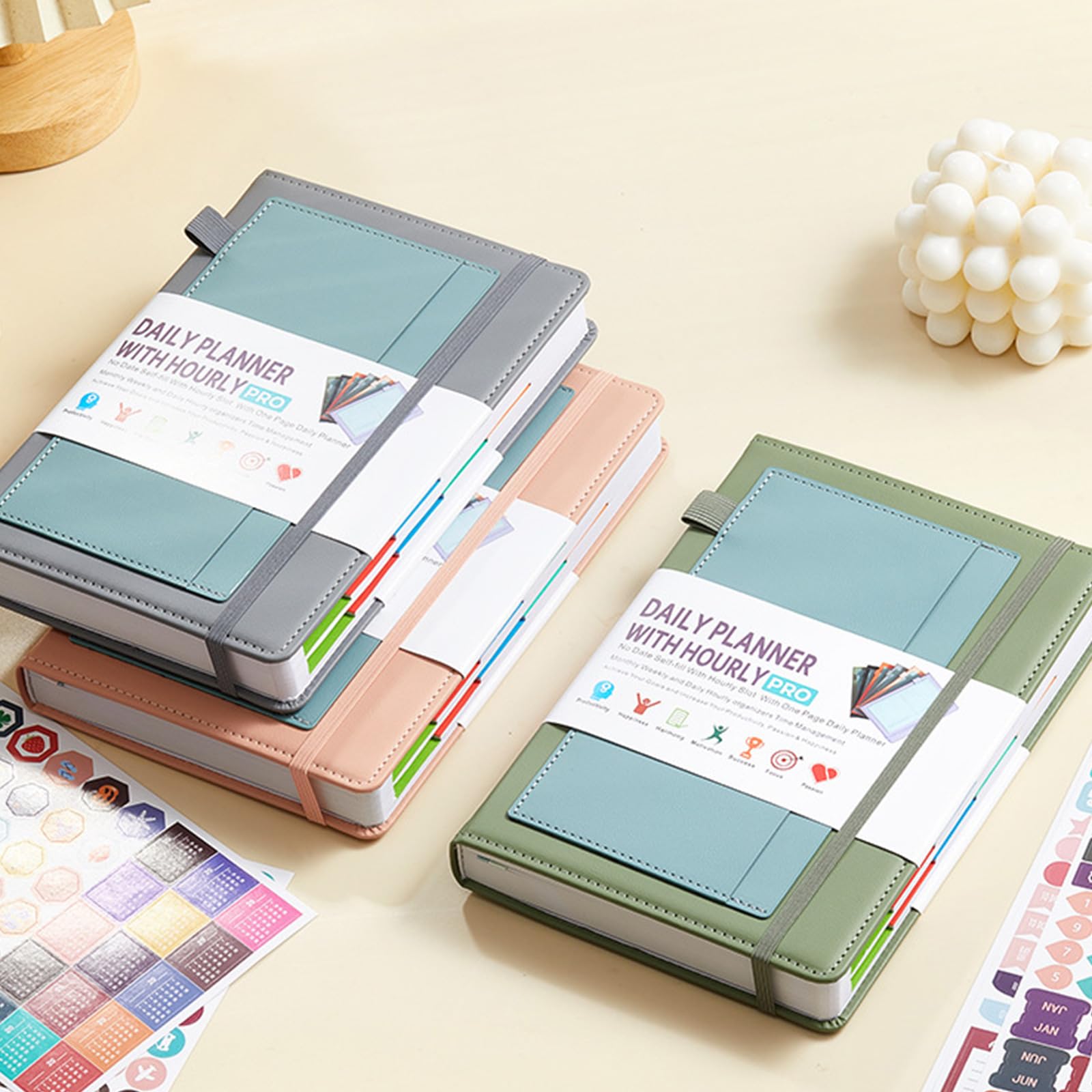 2025 Programma Libro Giornaliero Planner Diario Quaderni Planner mensile Selffilling Notebook Casa Ufficio Scuola Forniture