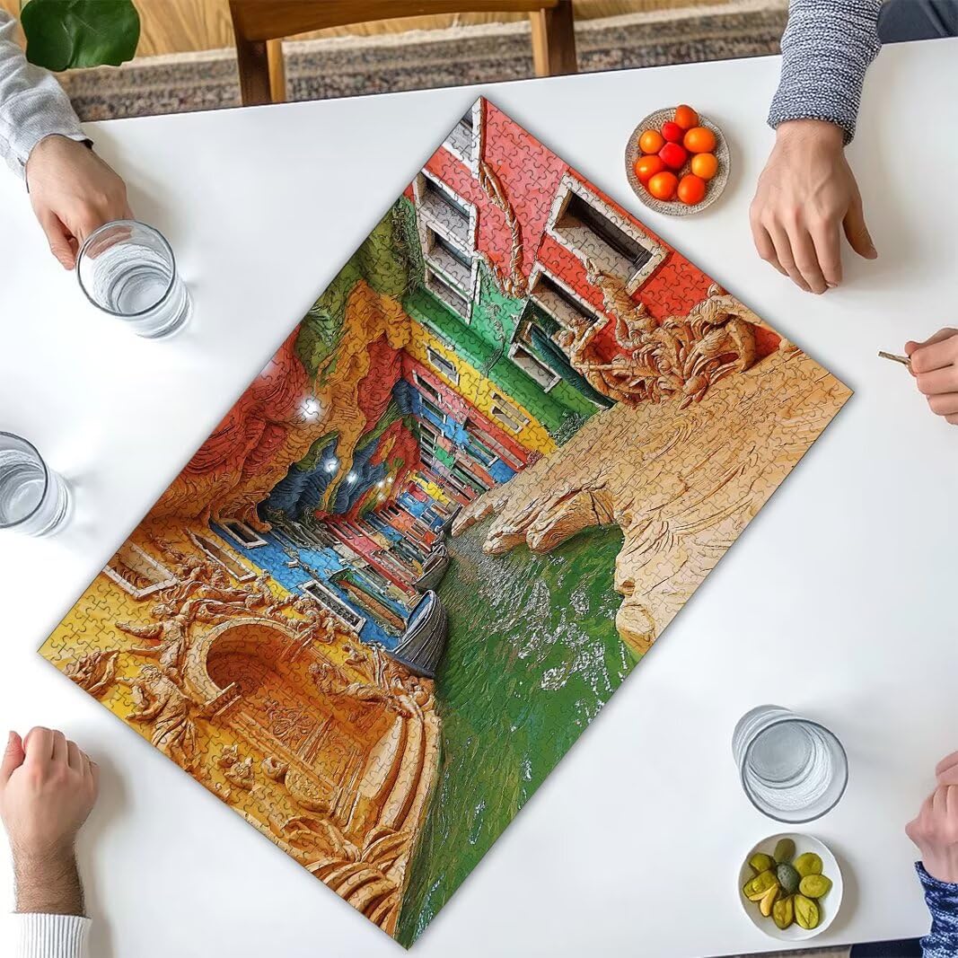 Puzzle 2000 Pièces Adultes, Puzzle 2000 Pieces Italie, Cadeau Femme -2184