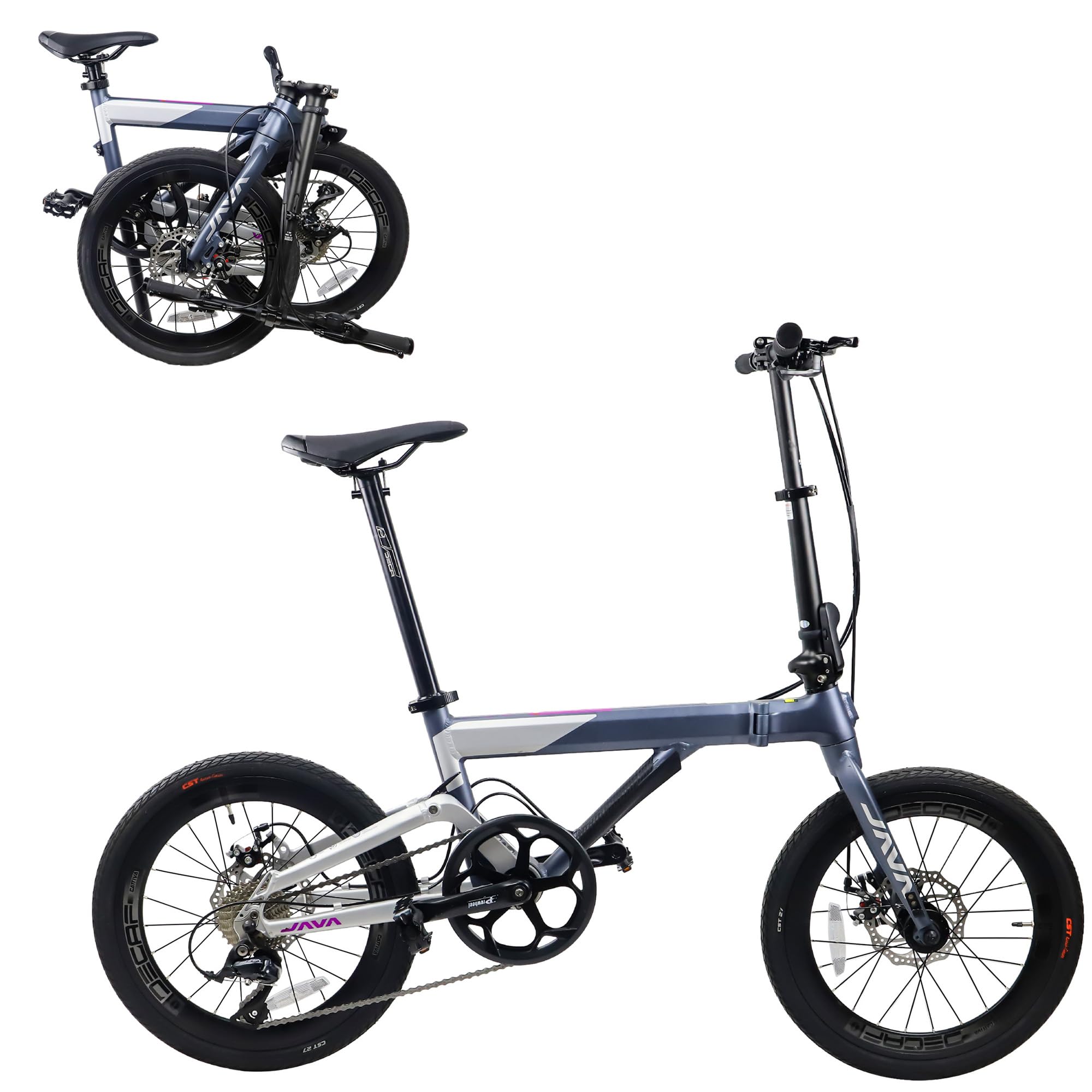 Java Neo2 20 Inch Foldable Bike Lightweight Speeds Folding
