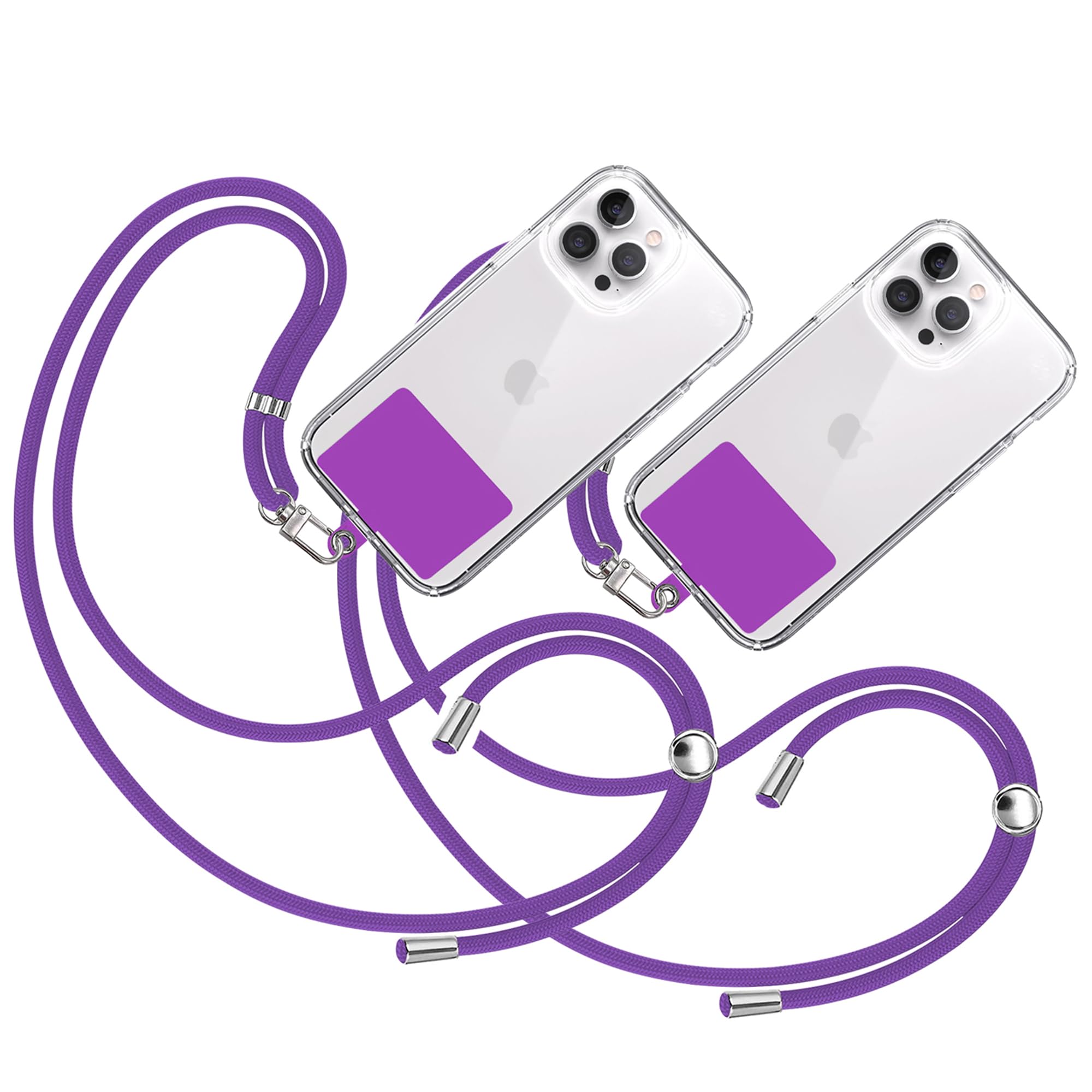 TBOC Cordino Catenella Laccio Strap Porta Cover [Bordeaux] con Toppa di Fissaggio [Nero] per Telefono Cellulare da Collo - Tracolla Catenina con cordini Accessori Telefoni Universale Laccetti