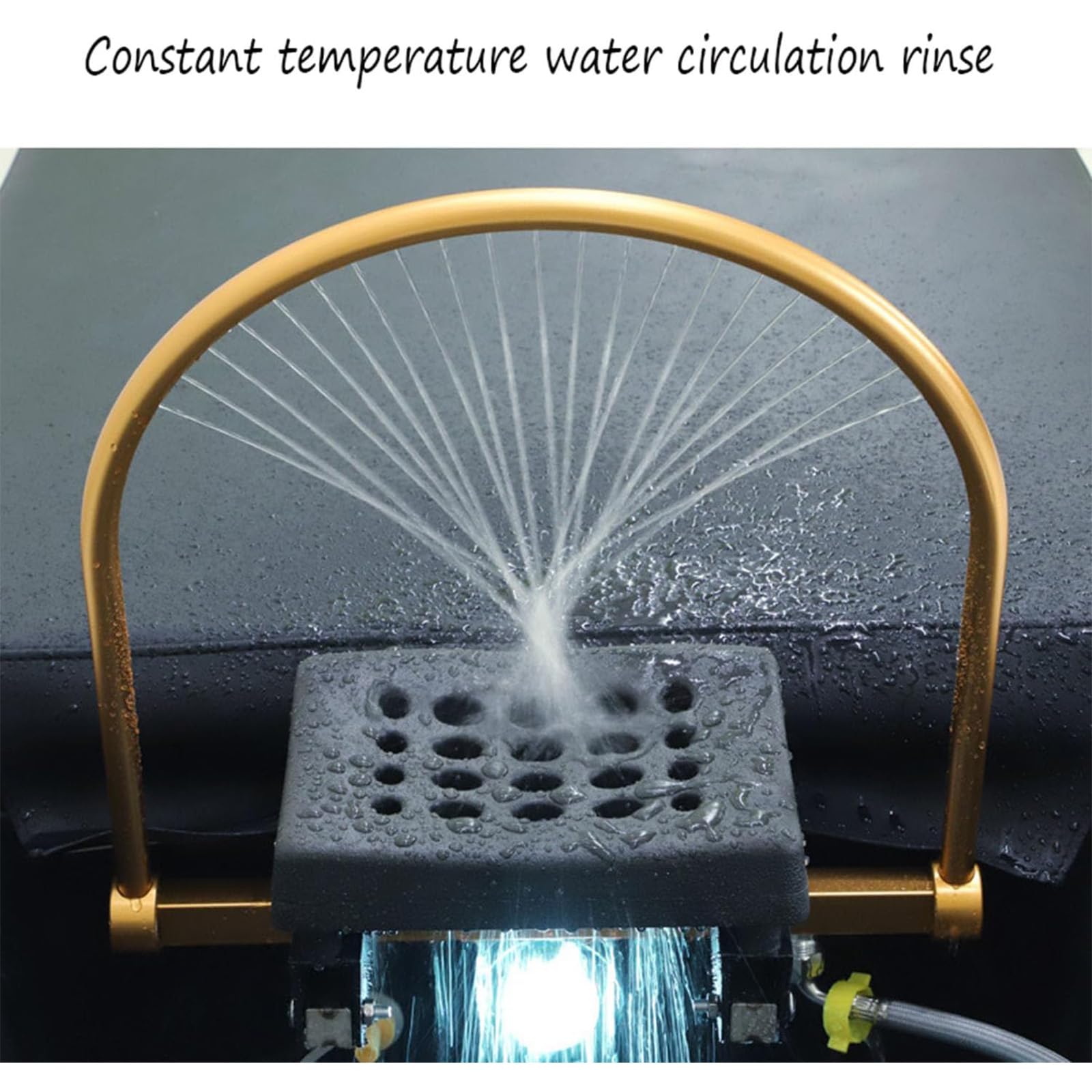 Lit de shampoing et de Soin du Cuir chevelu, à Circulation d'eau, pour Salons de Coiffure et Barbiers