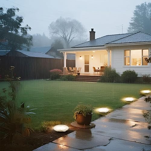 Miniatura 6 de Luces LED para exteriores de 3 W, voltaje de línea de 110 V 120 V, iluminación de paisaje en tierra exterior, blanco de alto brillo 6500 K, luz de