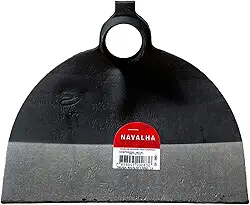Enxada Larga Goivada 1.5 Lb Sem Cabo para Capinar - Navalha