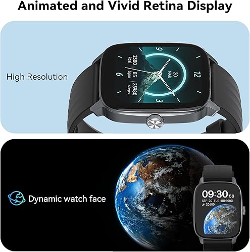 Miniatura 4 de EURANS Smart Watch No AppPhone Required, Long Battery Life Fitness Tracker Watch,HD Screen, Waterproof Activity Tracker with Step Counter for