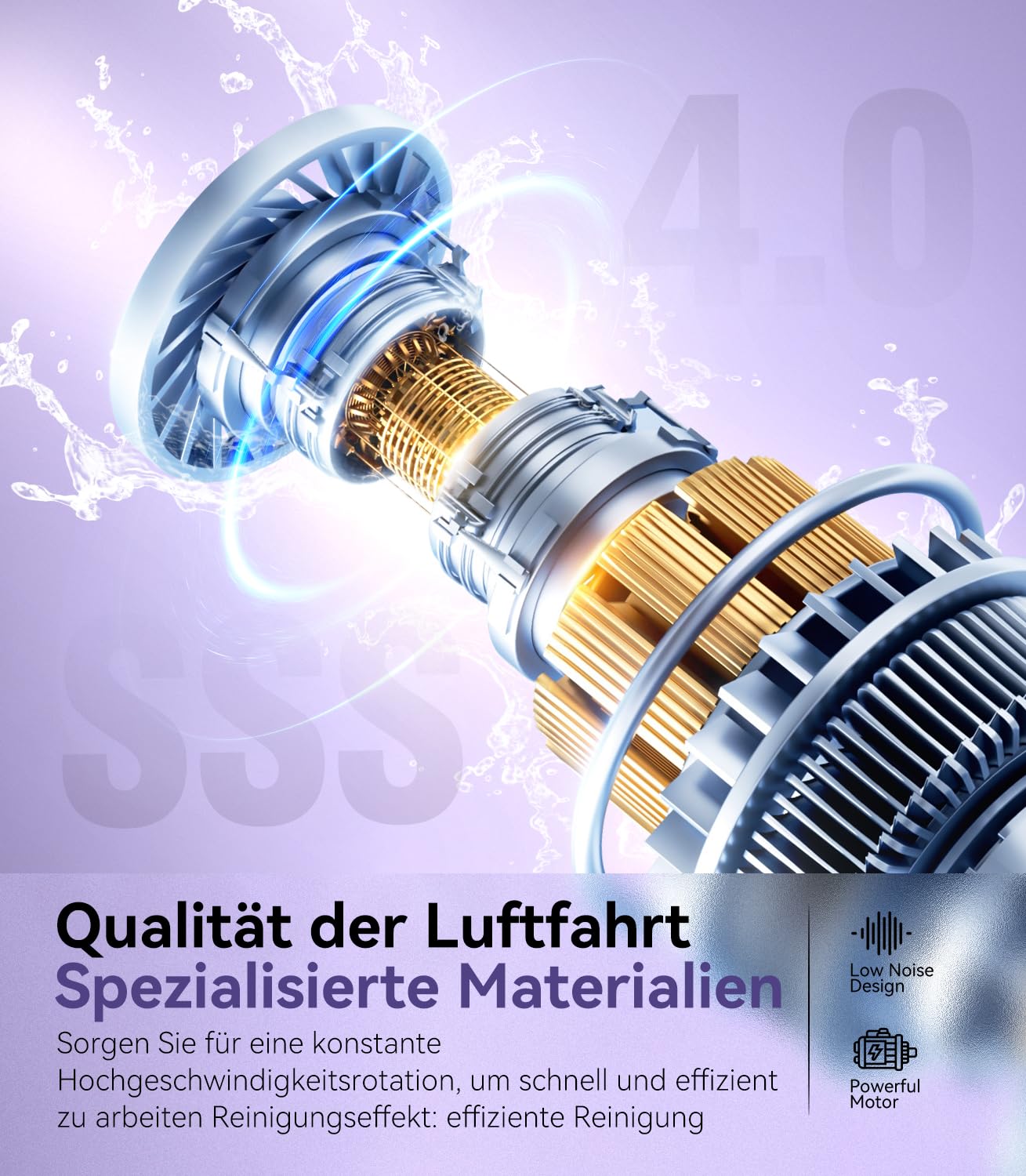 Pinselreiniger Make Up Elektrisch【Stärkste Reinigungsleistung - Medizinische UV-Lampe+7000RPM】Makeup Brush Cleaner【Perfektes Design - Kompatibel mit Allen Bürsten】Exklusiv Make-Up-Fans Grau