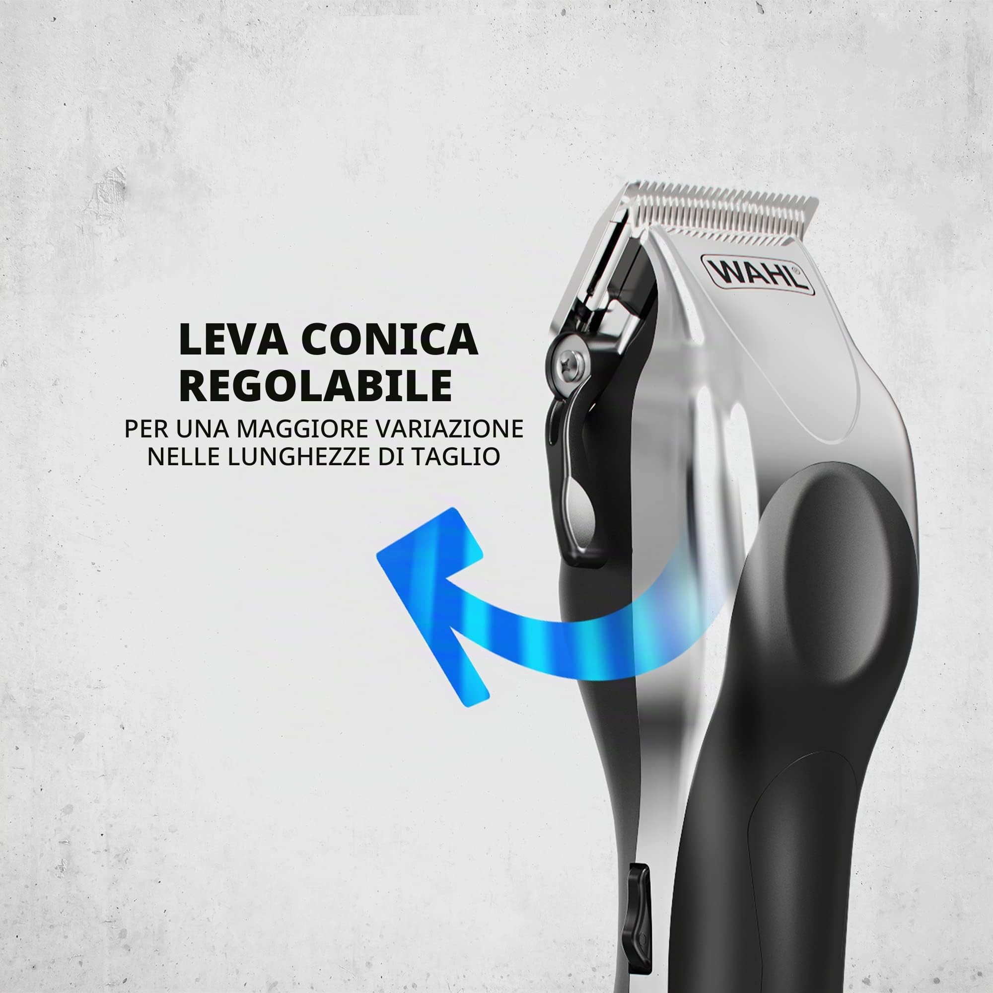 Pro Deluxe alimentazione tagliacapelli Wahl Chrome, Trimmer & nasale Trimmer Set regalo Set cromo 79524-810