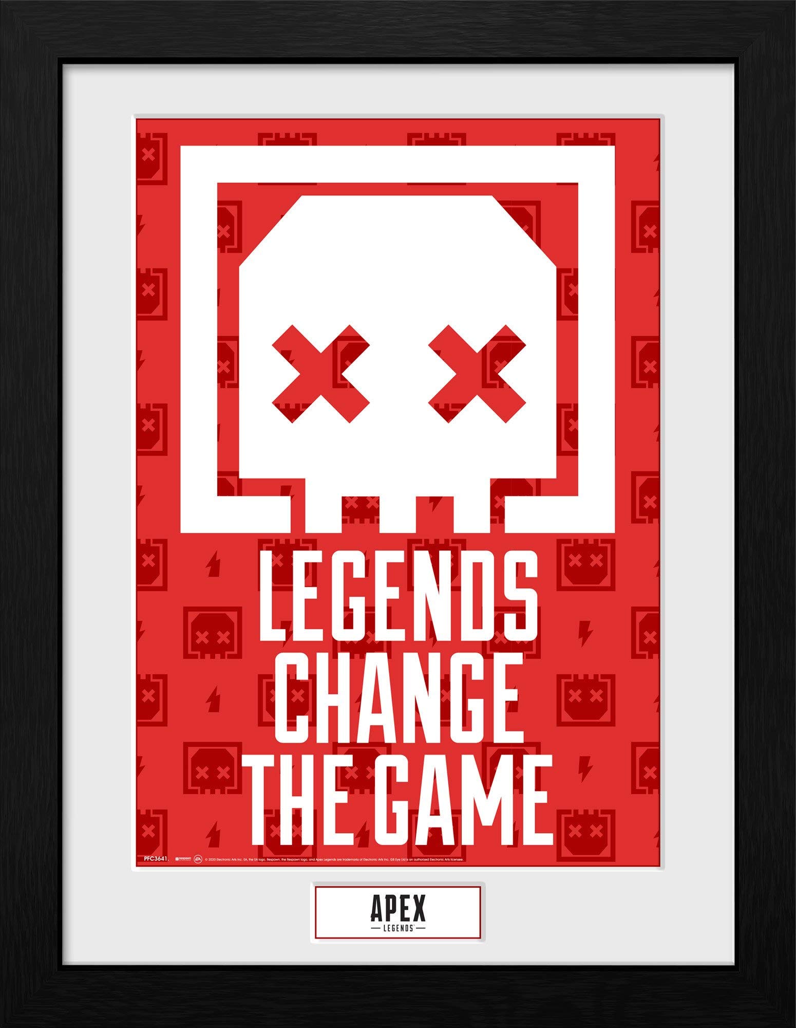 Amazon.co.jp: 【公式ライセンス品】Apex Legends フレーム入りアート 