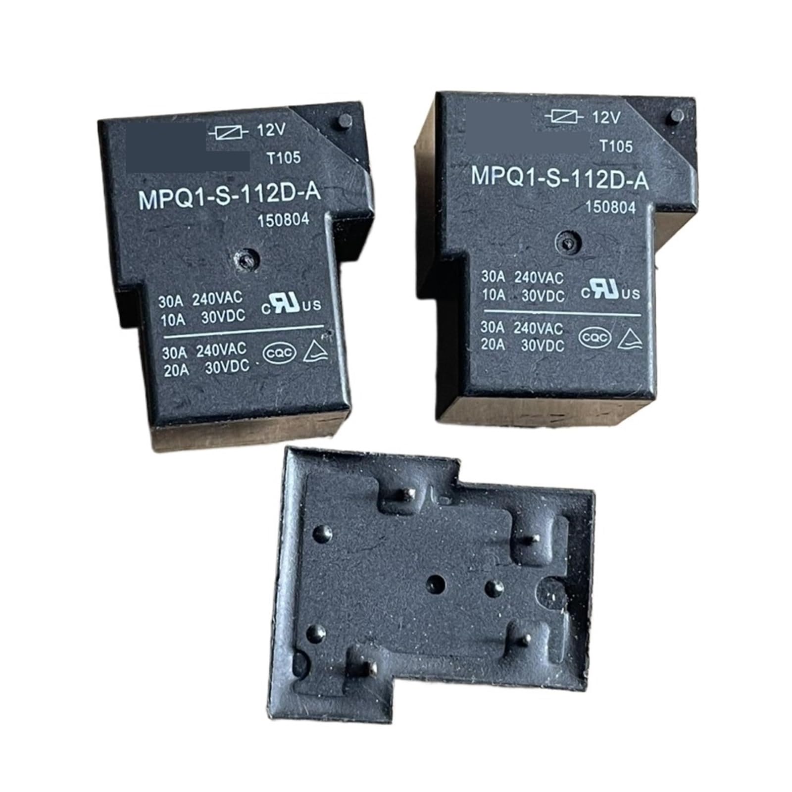 Relé de potencia MPQ1-S-112D-A con contactos de alta durabilidad de 30A