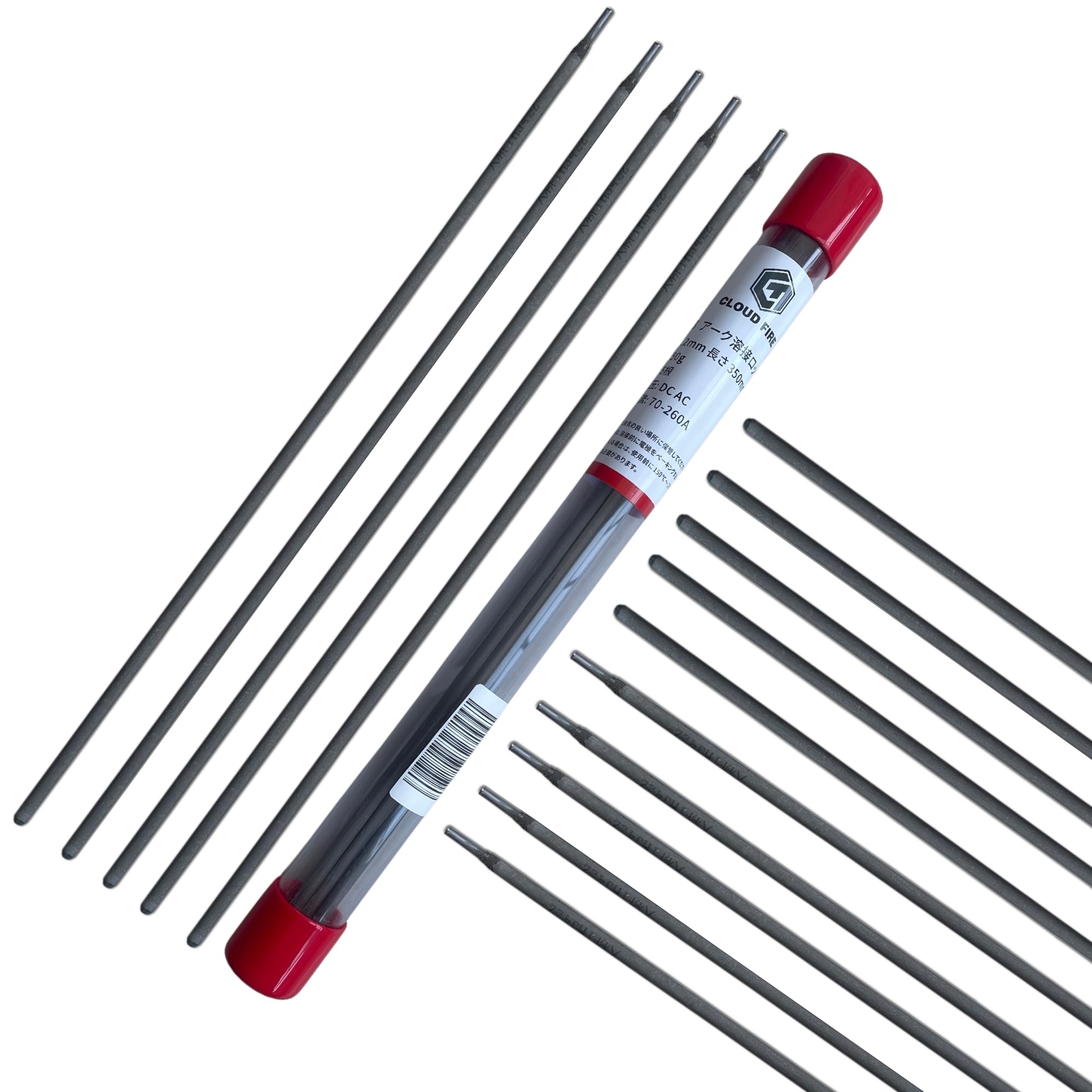 Amazon | アーク溶接棒3.2φ*350mm, 炭素鋼鉄の棒 電極 15本, E4303