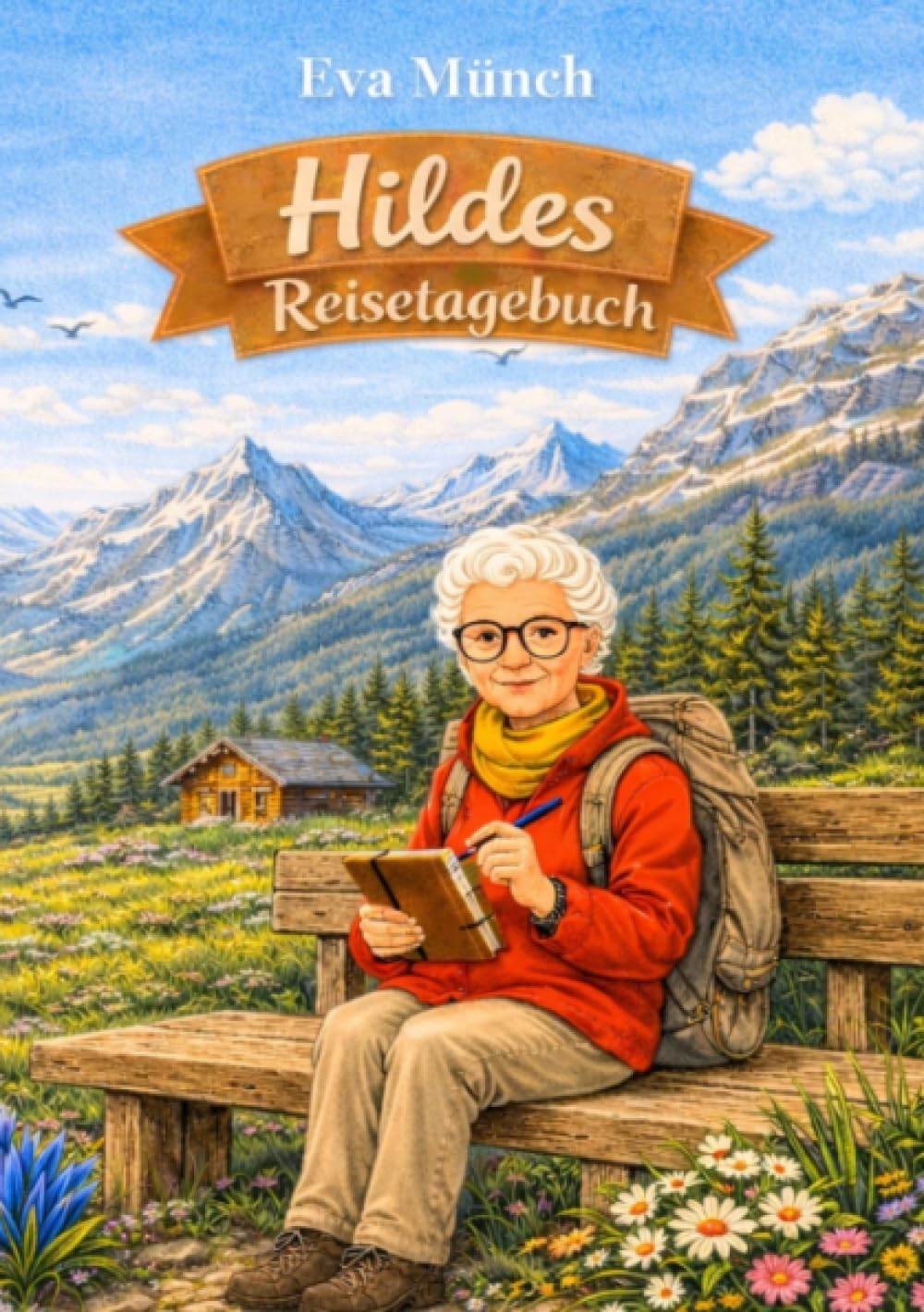 Hildes Reisetagebuch Berge: Erinnerungen sammeln. Gedanken festhalten. Momente bewahren. A5 Platz für 50 Reisetage zum ausfüllen
