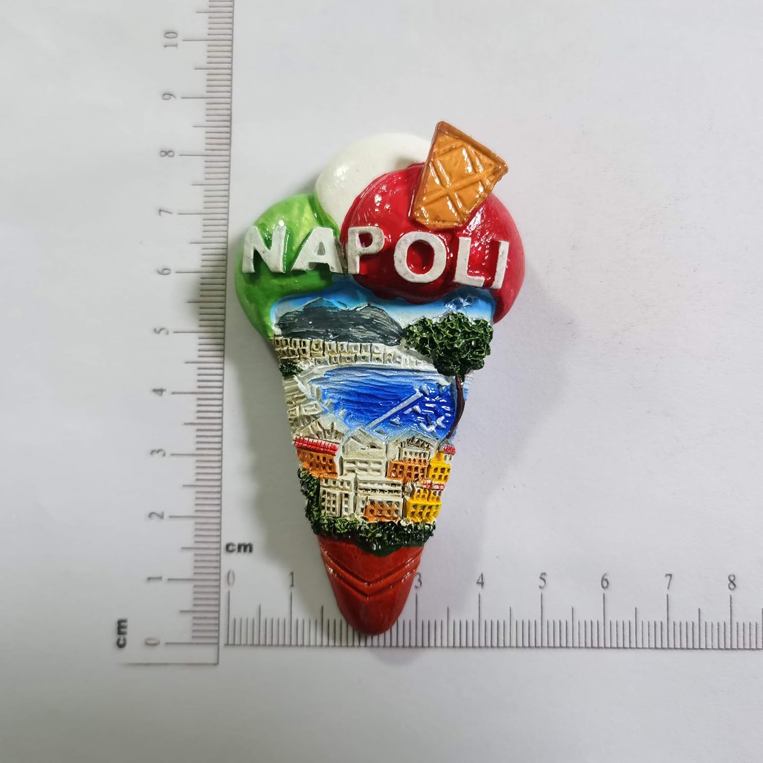Naples Italy 3D Ice Cream Refrigerator Magnet Resin Travel Souvenirs,Handmade Home & Kitchen Decoration Naples Fridge Magnet Collection Gift 7 71osuR62yeL. AC SL1500