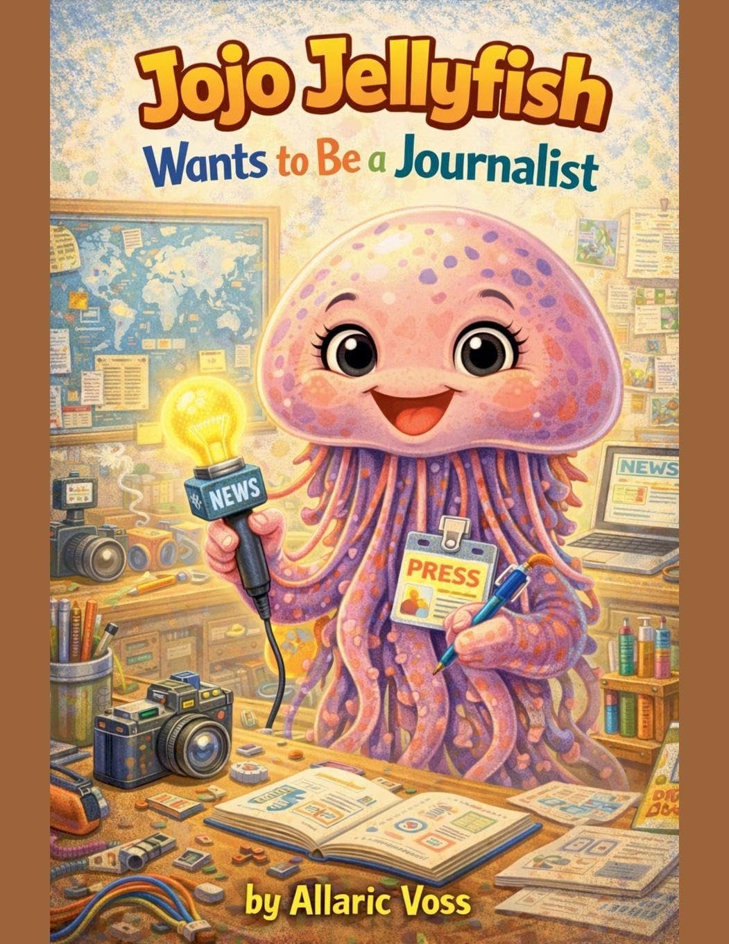 Jojo Jellyfish Wants to Be a Journalist: 10 (The Alphabet of Becoming)