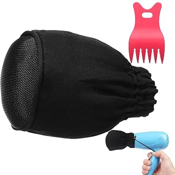 Amazon.com: Calcetines para secador de pelo con peine secador de pelo  calcetín difusor universal secador de pelo calcetín difusor peluquería  plegable lona para pelo rizado y ondulado accesorios de soplador de viaje :