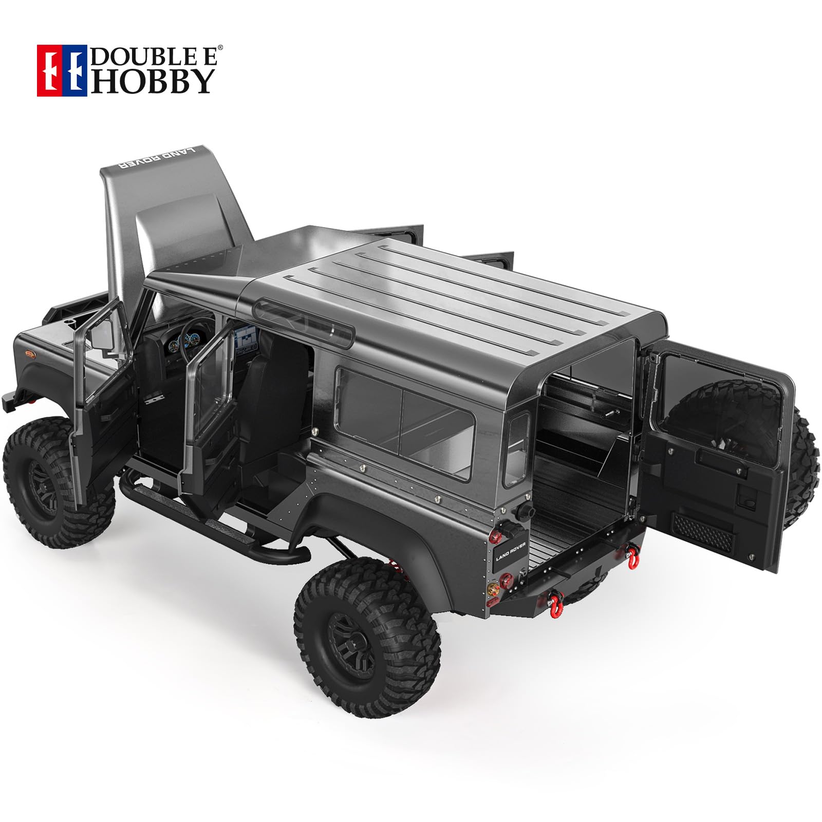 Amazon.co.jp: DOUBLE E 1/8 ランドローバー ディフェンダー D110 RC