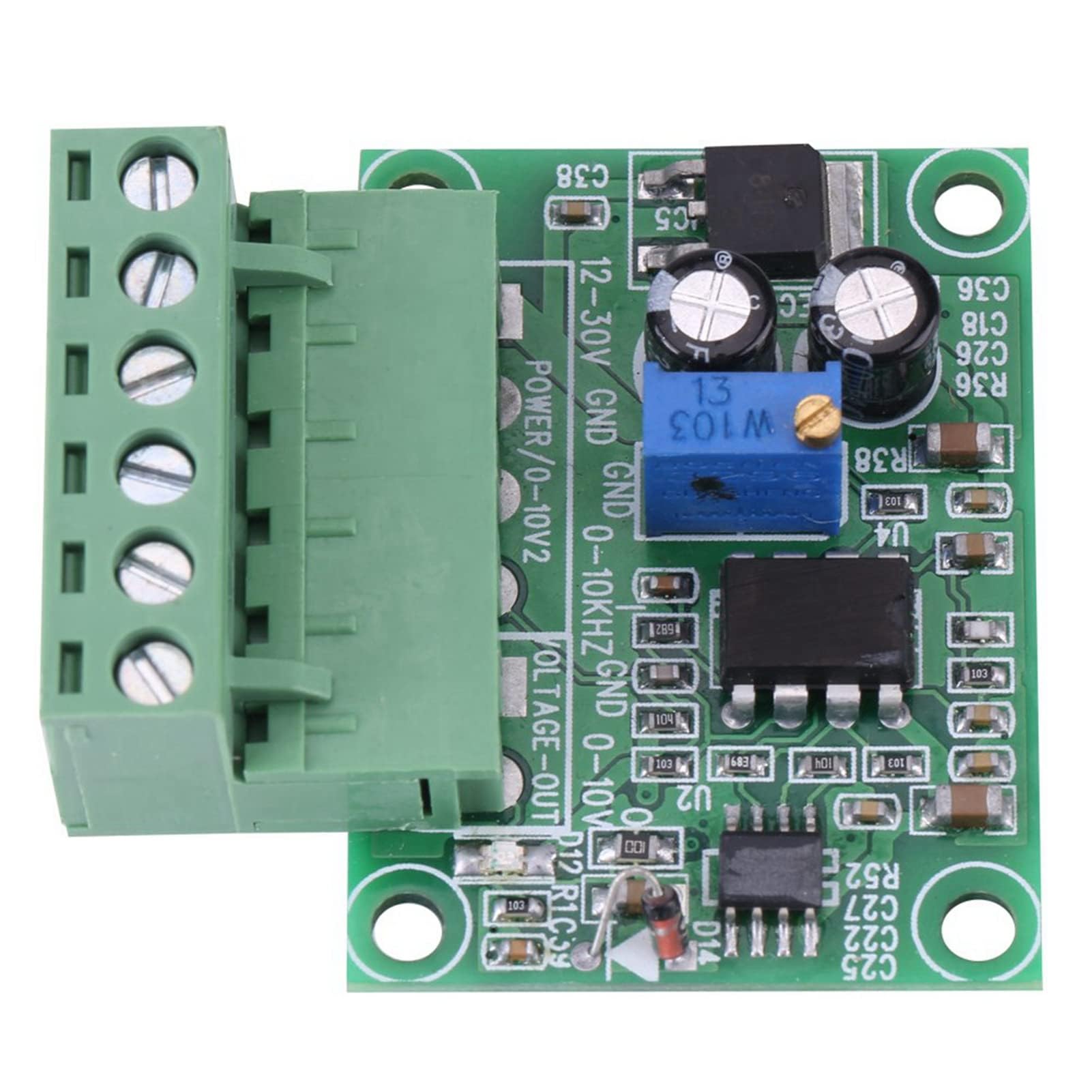 Modulo conversione frequenza tensione 0-10 Khz 0-10 V F/V Convertitore digitale analogico adatto strumentazione industriale