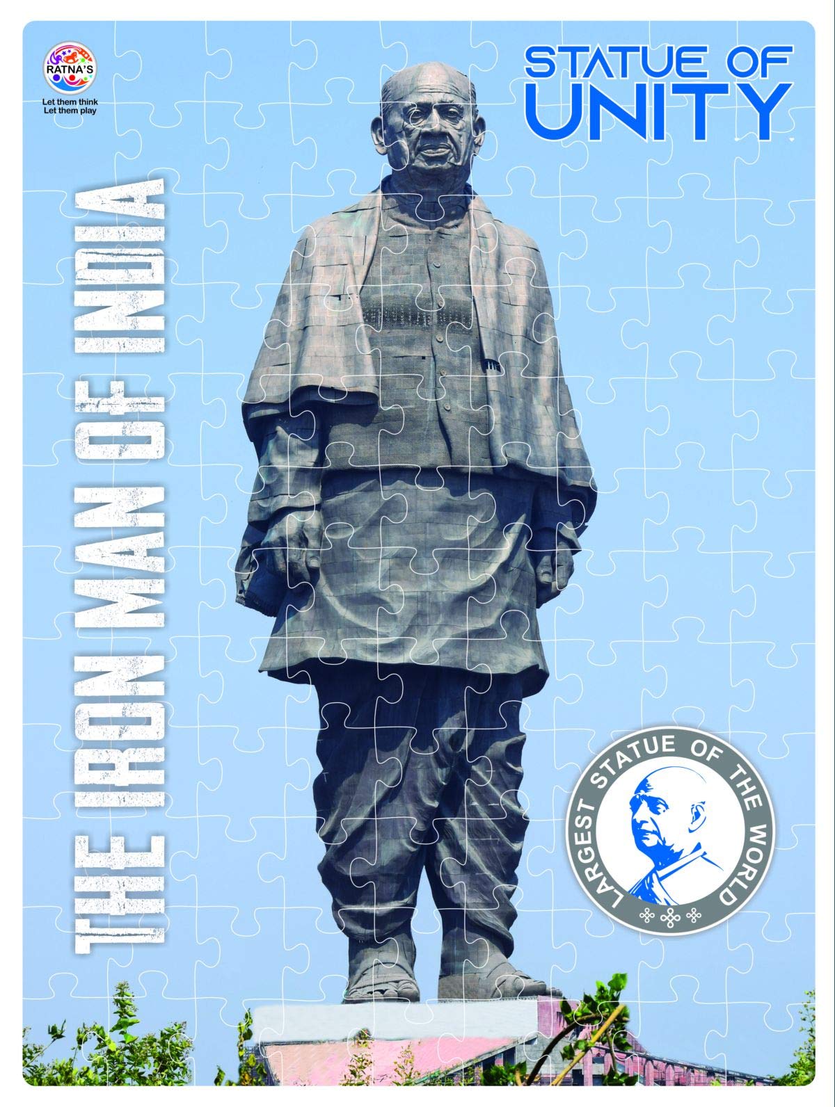 Statue of Unity 108 Pieces Jigsaw Puzzle with 12 Pages Information Booklet About SHRI VALLABHBHAI Patel - Image 3 thumbnail