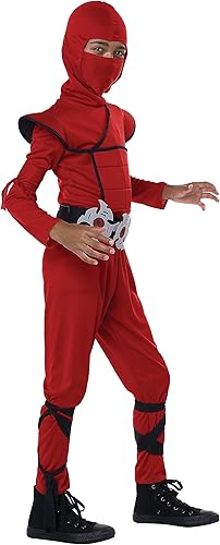 Miniatura 2 de California Costumes disfraz de ninja sigiloso para niño., Un solo color