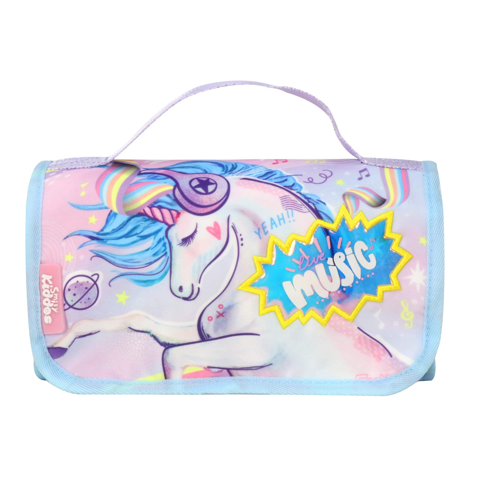 Smily Kiddos Multipurpose Pencil Cases Light Blue Cosmetics Bag